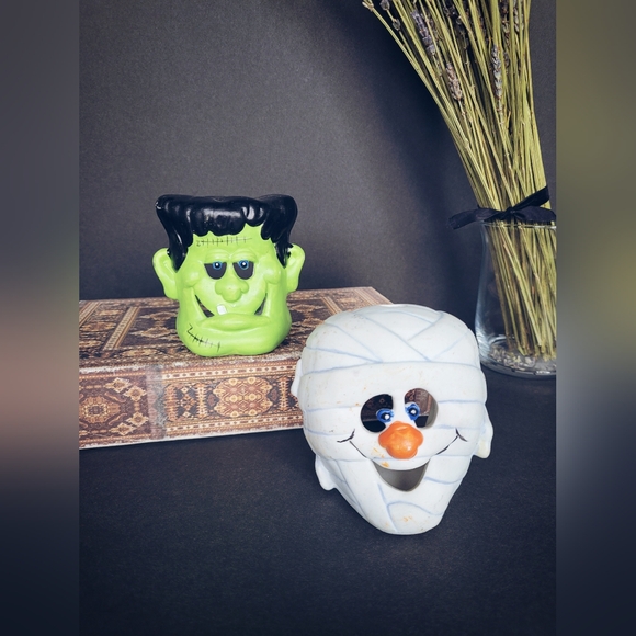 Vintage Halloween Tealight Set - Picture 1 of 4
